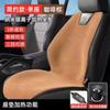 Cojín calefactor para coche de iones de plata nano, cojín de asiento de felpa modificado con calefacción eléctrica para invierno, 12 V/24 V
