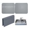 Juego de Almohadillas Protectoras de Silicona para Fregadero Amazon Almohadilla de Silicona Antideslizante con Topes para Fregadero de Cocina Almohadilla Protectora para Fregadero Separada
