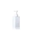 Botella cuadrada de mousse de 250 ml, botella de espuma, botella de burbujas para limpiador facial, botella secundaria de PET, botella de espuma para desinfectante de manos Jie Ying