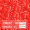 Paquete de Recarga de 264 Colores 1000 Piezas 2.6 mm Fusion Beads Tablero de Pines Set de Rompecabezas Beads para Planchar Serie Completa de 264 Colores