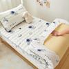 Funda de cama acolchada de algodón lavado, gruesa, de una sola pieza, de algodón lavado, con almohadilla protectora Simmons, antideslizante, a prueba de polvo, venta al por mayor