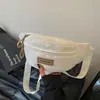 Bolso de pecho para mujer japonés y coreano, bolsa de ciclismo ligera impermeable de nailon, bolso de hombro casual para exteriores para teléfono, monedero, riñonera de moda