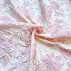 Tecido Jacquard Estéreo Concavo e Convexo Relevo Flor Cinza Roxa Primavera e Verão Silhueta Cheongsam Novo Estilo Chinês Roupas