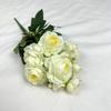 Simulación del ramo de rosa de té feliz comercio exterior boda hogar hotel decoración accesorios rosas de simulación outlet de fábrica