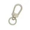 Llavero Accesorios de Metal Correa de Bolso de Alta Calidad Portallaves Colgante Decoración Dorado Claro/Plata Hebilla Pequeña para Puerta