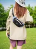 Bolsa de pecho color block para exteriores estilo montaña, bolsa cruzada ligera impermeable, mini bolso de hombro casual estilo japonés, riñonera deportiva