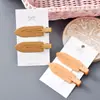 Pinza para el Cabello sin Costuras Pegamento de Crema Pinza Lateral Niña Coreana Simple Pinza de Pato Pinza Lateral Hada Super Hada Pinza para Flequillo Tocado