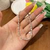 TikTok Mismo Estilo Corea del Sur Moda Versátil Sencillo Irregular Gorro de Plata Pulsera Elegante Lujo Pulsera Dongdaemun