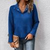 Sitio Independiente de Amazon Tops Ropa Casual de Exportación para Mujer Europea y Americana 2024 Nuevo Sudaderas de Otoño e Invierno de Cuello Alto y Manga Larga Transfronterizas