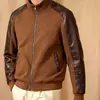 Outono 2026 Transfronteiriço Amazon Jaqueta Masculina Estilo Old Money com Gola Alta 3D Nova Moda Casual Versátil Qualidade Old Money