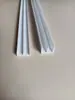 Puerta de Vidrio Deslizante Negra de 5 mm Canaleta de Plástico PVC Tablero Acrílico Canaleta de Plástico PVC Riel Deslizante Riel Guía