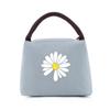 Bolsa de Almuerzo Estudiante Margarita Pequeña Bolsa Térmica Bolsa Refrigerante Bolsa de Picnic Lonchera para Niños Bolsa de Hielo Bolsa de Almuerzo de Picnic