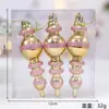 Pingentes Populares de Decoração de Natal, Bolas para Pendurar na Árvore de Natal, Enfeites Criativos, Arranjos para Atmosfera Festiva, Pingentes de Boneco de Neve e Bolota