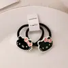 Diadema de Zanahoria para Niños Femenina Coreana Linda Tocado de Fruta Goma para el Pelo de Bebé Cuerda para el Pelo de Cereza Diadema