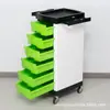 Carrito de Belleza para Cabello Salón de Belleza Almacenamiento Multicapa Carrito de Herramientas Portátil Hogar Transfronterizo Salón de Peluquería Estante de Almacenamiento Móvil