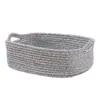 Cesta de Regalo Tejida con Cuerda de Algodón Nórdico Cesta de Almacenamiento para Juguetes de Gato Cesta de Almacenamiento para Artículos Varios de Escritorio Cesta para Snacks Amazon