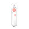Aparador de unhas para pet com linha luminosa LED conjunto de aparadores de unha para gato aparador de unha para cachorro afiador elétrico de unha
