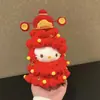 Auténtico Peluche de Dibujos Animados Sanrio Hello Kitty Bolsa Decoración Colgante Llavero Colgante