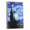 Cuaderno de Bocetos 8K Engrosado Cuaderno de Bocetos A4 Especial para Estudiantes de Arte Álbum de Fotos de Hojas Sueltas Libro de Dibujo en Blanco 8 Aberturas con Espiral