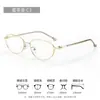 Óculos Cat-Eye Tartaruga Retrô para Mulheres Armação Lisa de TR para Rostos Quadrados e Redondos 97005F Versão Coreana Armação de Óculos Ópticos para Miopia