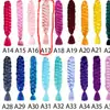 Peluca de Fibra Química Trenzas Grandes para Hombres y Mujeres Extensiones de Cabello Personalizadas 165g 41Pulgadas X-Pression Trenzas Cabello