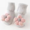 Bebé recién nacido bebé bebé 3 meses calcetines de suelo antideslizantes para niños pequeños cubierta de zapato primavera otoño invierno