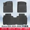 Adecuado para Acura Zdx 2024-2026 Material 3D para Todo Clima Tpe Alfombrilla para Piso Alfombrilla para Maletero