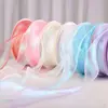Cinta de Hilo Cola de Pez DIY Cinta Ondulada Ramo de Flores Lazo Floral Multiusos Cinta para Empaque de Pasteles Lazo para el Cabello