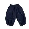 Pantalones de Linterna con Estampado Oscuro Retro para Bebé Niña 2026 Unisex Sueltos Casuales Pantalones de Exterior Estilo Primavera y Otoño para Niños