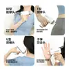 Mini pistola de massagem de fáscia elétrica, massageador vibratório portátil para uso doméstico, pistola de massagem de fáscia de grau profissional