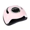 Nueva lámpara de uñas portátil de alta potencia 120W pantalla digital 36 UV/LED máquina de terapia de luz para uñas