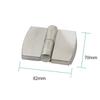 Accesorios para Particiones de Acero Inoxidable para Baño Público Puerta de Cierre Automático para Inodoro Bisagra Plana para Inodoro Juego de Puertas Apilables Engrosadas para Inodoro