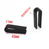 Clip de plástico en forma de U para Paneles de Vidrio, Protector de Esquina para Lentes, Protector de Borde Anticolisión, Clip Envolvente de Borde, Juego de Protectores de Esquina