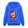 Sudadera Navideña Estampado de Papá Noel Hombre Mujer Talla Grande Sudadera YIb Calle Sudadera Harajuku