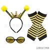 Alas de Abeja de Pascua, Tocado de Abejita, Disfraz de Fiesta de Abejas, Ropa de Abeja, Accesorios para el Cabello, Set de Gafas
