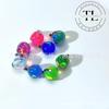 F136 Aleación de Titanio Jelly Bola Australiana Piedra Ópalo Hilo Perno de Lengua Pendientes Labio Stud Ombligo Stud Joyería para Perforaciones Accesorios