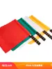 Bandera de salida Bandera de señalización Bandera de comando del árbitro de competición de atletismo Bandera de patrulla de límites Bandera de comando rojo-verde de tráfico de acero inoxidable