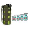 Bolsa Colgante Táctica Multifuncional para Botella de Agua Bolsa para Botella de Agua para Exteriores Cuerda Ajustable Accesorios para Bolsa de Botella de Agua Camping Montañismo Riñonera