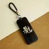 Llavero Personalizado de Celebridad de Internet con Cobre Incrustado de Ébano, Colgante de Fortuna Diaria, Colgante Hecho a Mano, Regalo Personalizado