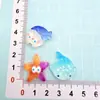 Acessórios de Resina de Sereia do Oceano, Kit de Material para Capa de Celular com Gotejamento de Óleo, Decorações DIY, Golfinho, Tubarão, Acessórios de Cola Creme