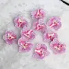 Flor de Orquídea Borboleta Simulada Cabeça de Flor DIY Parede de Flores Grampo de Cabelo Acessório de Cabelo Decoração de Casa Xz Mini Cabeça de Flor de Orquídea Borboleta