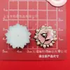 Pajarita de Diamantes de Imitación Coloridos Galvanizados Corazón Cereza Estrella Accesorios de Plástico DIY Funda de Teléfono Pasador Accesorios para Zuecos