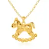 Collar de Plata de Ley S925 Hielo Triturado Caballo para Mujer, Cadena Clavicular de Lujo Ligero con Acabado de Alta Gama, Regalo Colgante para Novia o Mejor Amiga