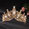 Stock Listo Vestido de Novia al por Mayor con Joyería para Novia Corona Collar Pendientes Conjunto de Dos Piezas Joyería de Aleación para Mujer Ecológico
