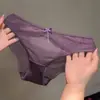 Ropa interior de malla sexy de estilo francés de lujo ligero, europea y americana, con pedrería, para mujer, de cintura baja, para verano, Dropshipping