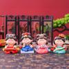 Tide nacional Tang Xiaohuan cor nacional Tianxiang ornamentos boneca tide play decorações de mesa presentes de feriado um atacado