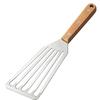 Fabricante em estoque aço inoxidável cozinha espátula bife espátula enguia espátula teppanyaki espátula churrasco cozinhar espátula