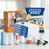 Exportación Transfronteriza Amazon Comercio Exterior Bolsas de Compresión al Vacío para Organizar Ropa, Edredones y Almacenamiento de Viaje