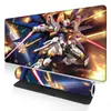 Alfombrilla de Ratón Grande de Juego Gundam para Niños Dibujos Animados Borde de Bloqueo Esterilla de Mesa Alfombrilla de Ratón de Goma Antideslizante Resistente a la Suciedad Caucho Natural