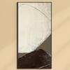 Piedra Trae Buena Fortuna al Recibidor Pintura Decorativa, Mural Abstracto de Alta Gama, Lujo Moderno Accesible, Pintura para Colgar en Pasillo de Entrada de Alta Gama